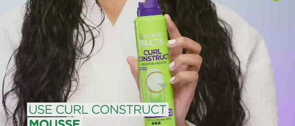 Garnier Fructis Style Curl Construct Creation Hair Mousse - 6.8oz