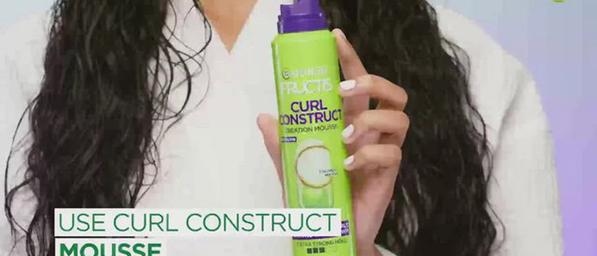 Garnier Fructis Style Curl Construct Creation Hair Mousse - 6.8oz