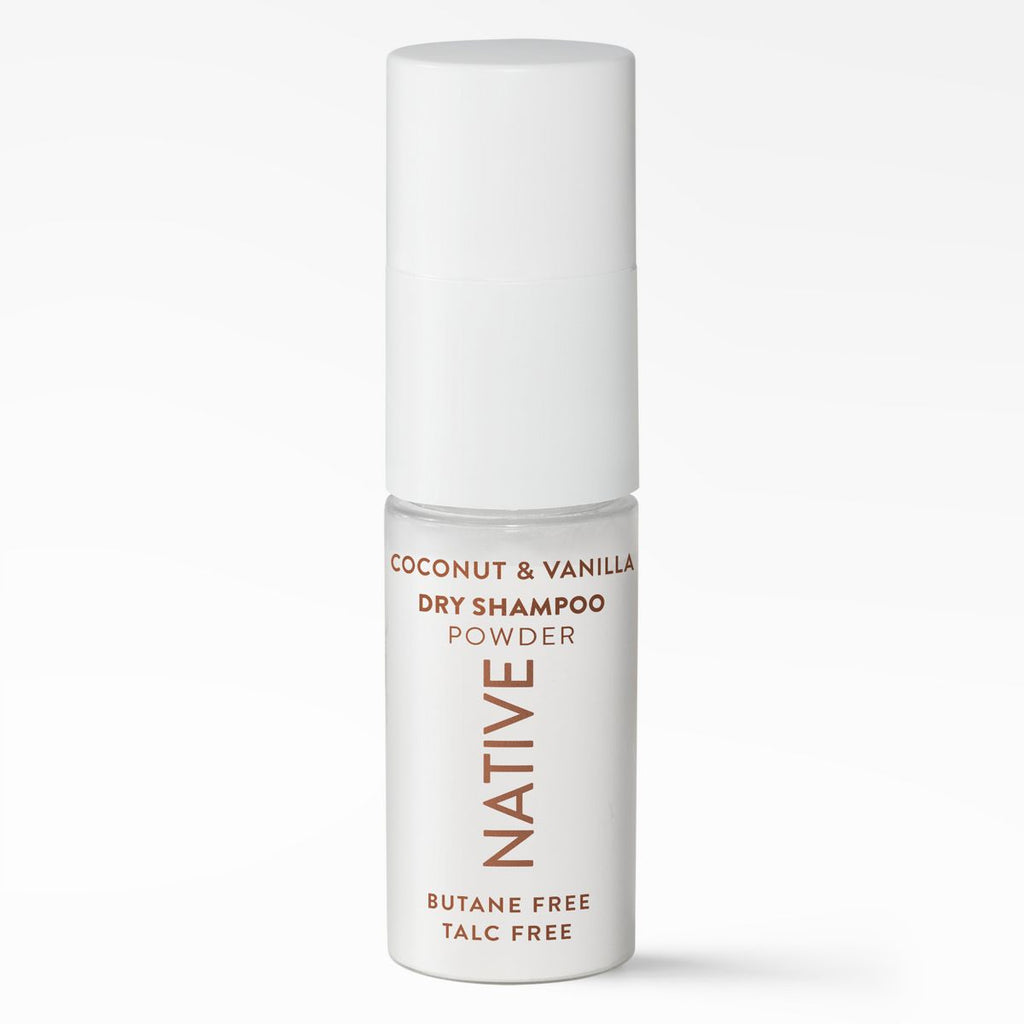 Native Powder Dry Shampoo - Coconut & Vanilla - 1oz: Talc-Free, Non-Aerosol, Vegan, All Hair Types