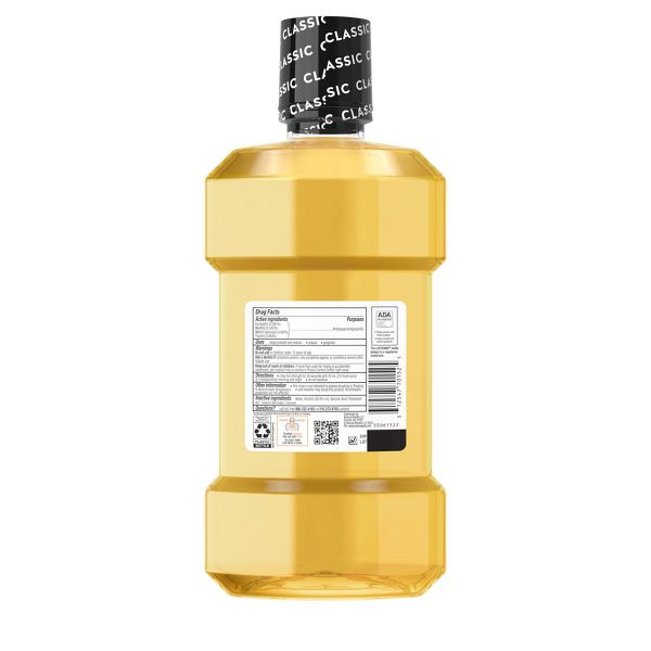 Listerine Original Antiseptic Intense Mouthwash - 1L