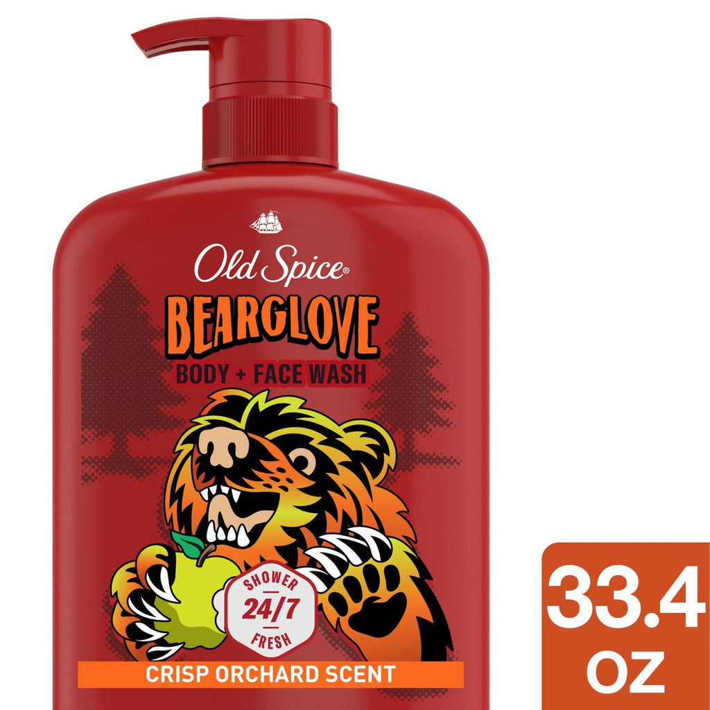 Old Spice Wild Collection Bearglove Body Wash Pump - 33.4 fl oz