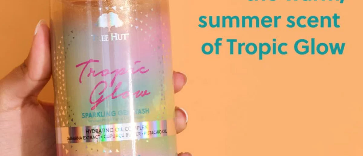 Tree Hut Tropic Glow Foaming Gel Body Wash - 18 fl oz