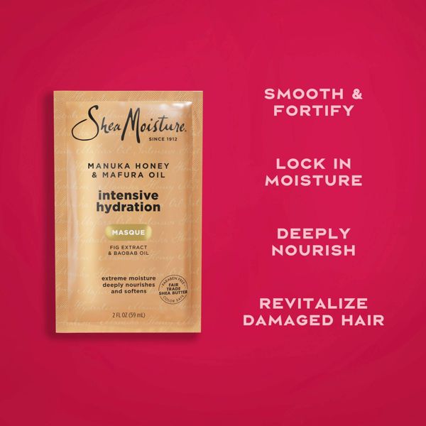 SheaMoisture Manuka Honey & Mafura Hair Oil Intensive Hydration Hair Mask - 11.5oz