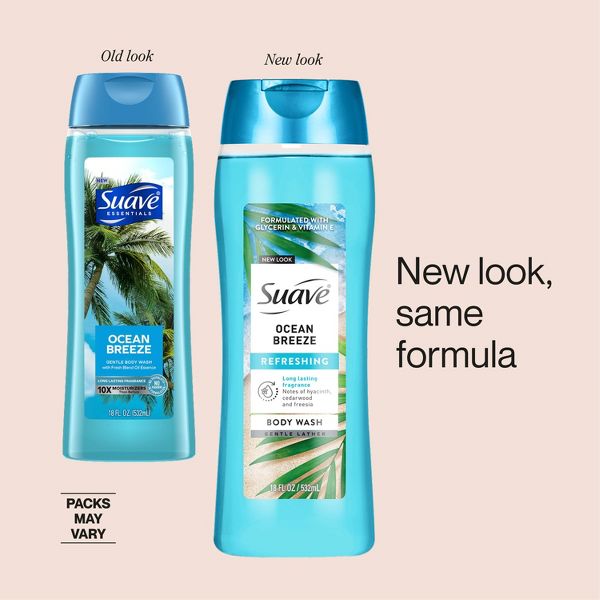 Suave Body Wash - Ocean Breeze - 18 fl oz