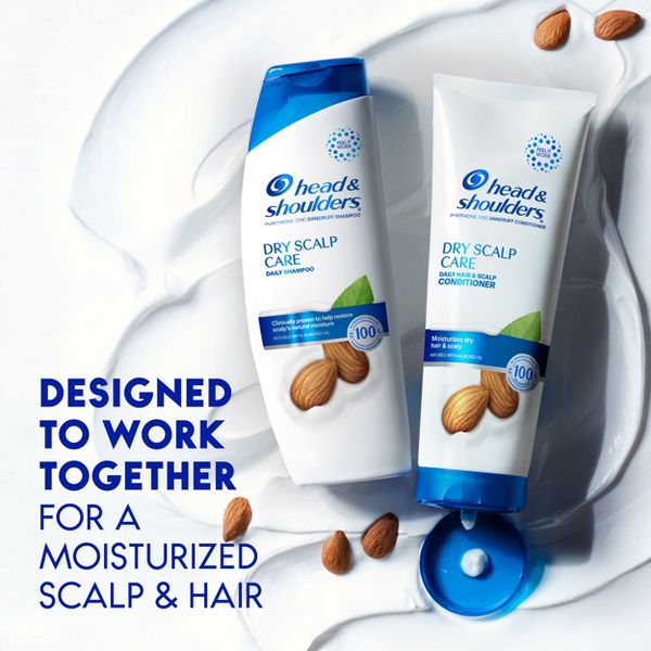Head & Shoulders Paraben Free Dry Scalp Care Shampoo and Conditioner Bundle Pack - 23.4 fl oz/2ct