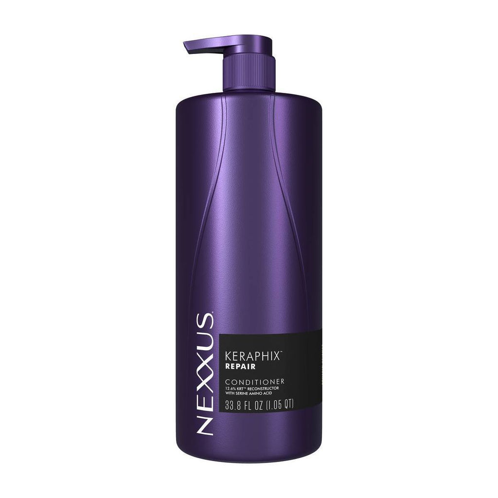 Nexxus Keraphix Conditioner for Damaged Hair with Keratin Protein and Black Rice - Silicone-Free - 33.8 fl oz