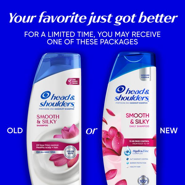 Head & Shoulders Smooth & Silky Shampoo - 12.5 fl oz