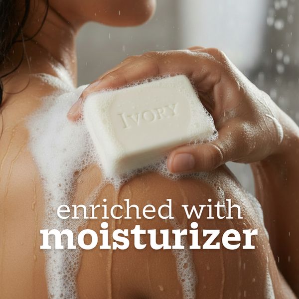 Ivory Gentle Phthalates-Free and Paraben-Free Bar Soap - Original Scent - 3.17oz/10ct