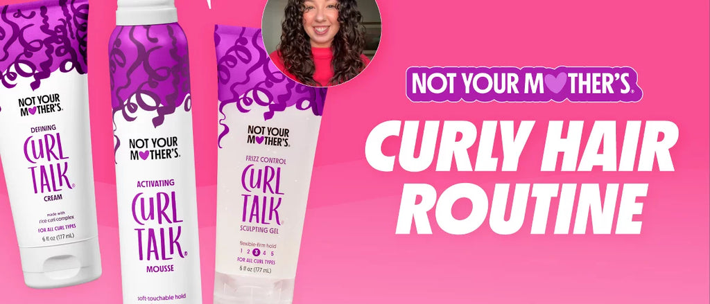 Not Your Mother's Curl Talk Curl Activating Mousse - 7 oz: Paraben-Free, Silicone-Free, Sulfate-Free