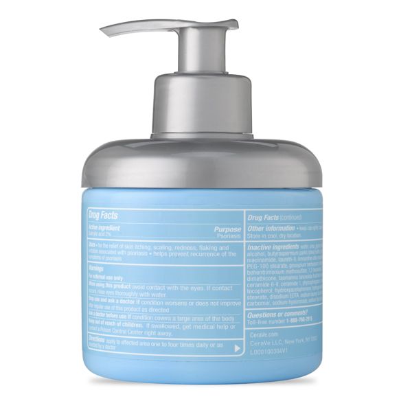 CeraVe Psoriasis Moisturizing Cream with Salicylic Acid Unscented - 8oz