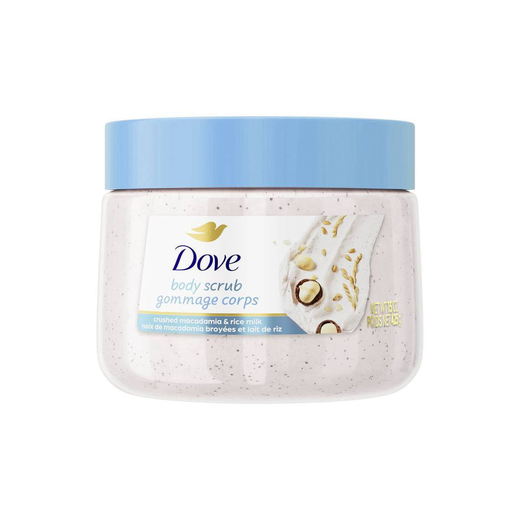 Dove Beauty Dove Exfoliating Body Scrub - Crushed Macadamia & Rice Milk - 15oz