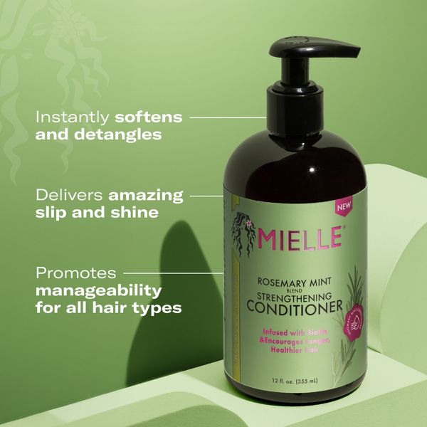 Mielle Organics Rosemary Mint Strengthening Conditioner - 12oz