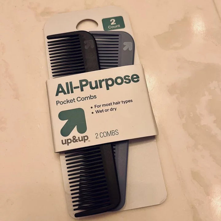 Pocket Styling Comb - 2pk - up&up™