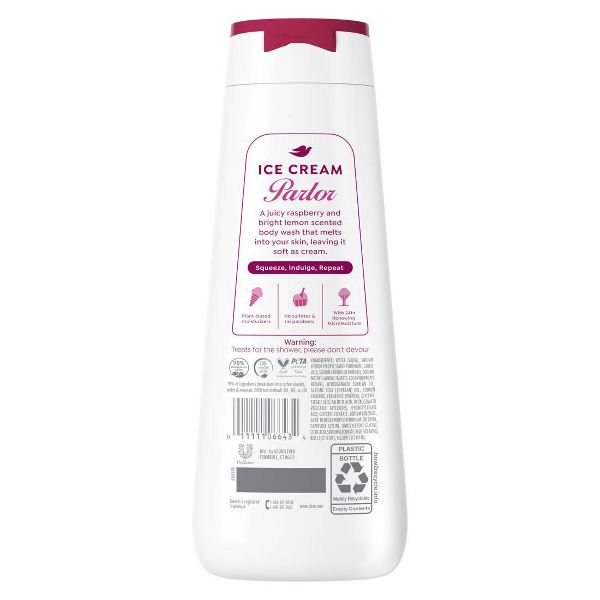 Dove Beauty Ice Cream Parlor Body Wash - Raspberry Sorbet - 20 fl oz
