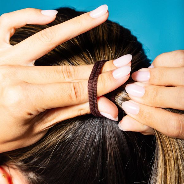 Gimme Beauty Bounce Back Hair Bands for Medium Hair - Black - 12ct: Hair Styling, Nylon, Spandex