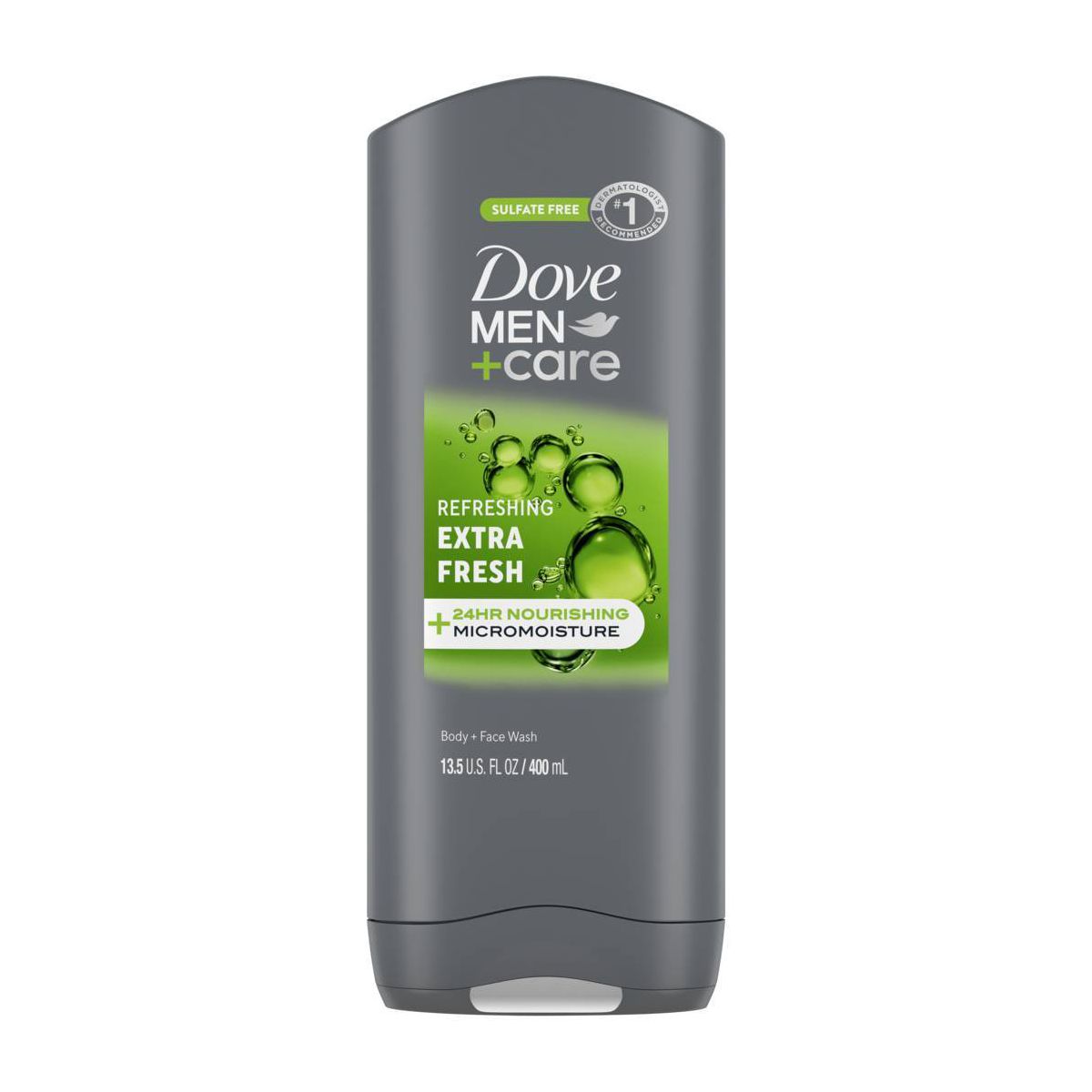 Dove Men+Care Extra Fresh Sulfate-Free Refreshing Body & Face Wash - 13.5oz