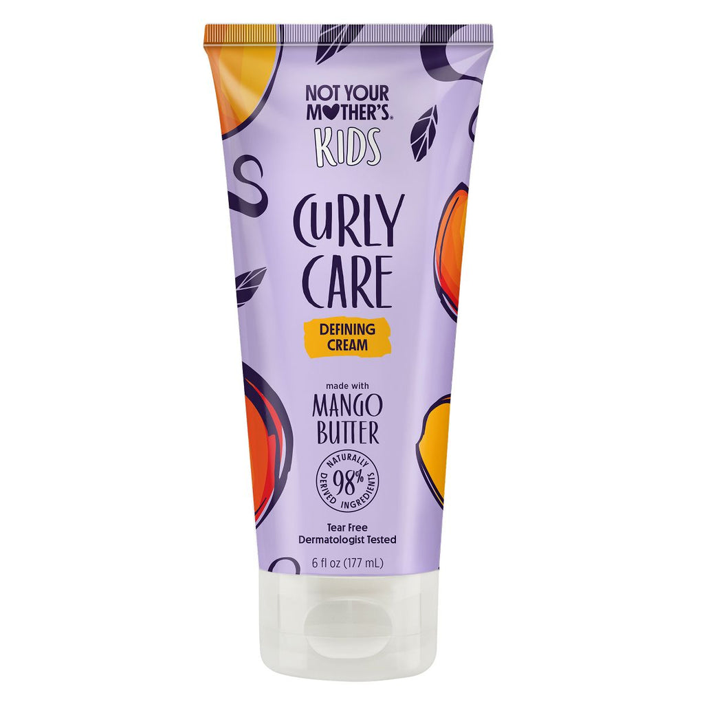 Not Your Mother's Kids' Curl Defining Hair Cream for Curly Hair - 6 fl oz: Moisturizing, Shine Enhancing, Dye-Free, Vegan