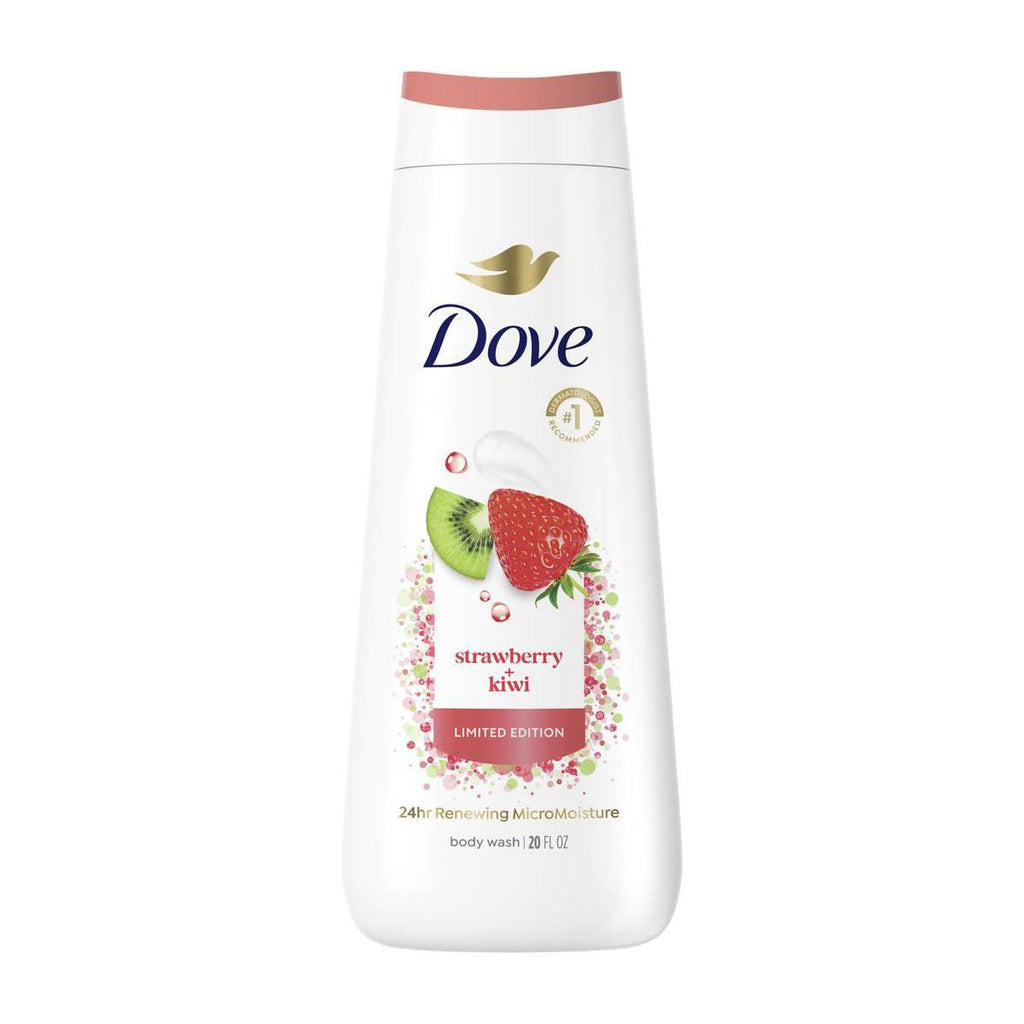 Dove Beauty Limited Edition Body Wash - Strawberry & Kiwi - 20 fl oz