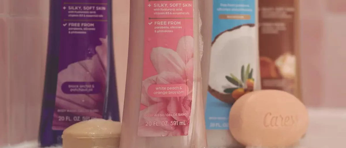 Caress Body Wash for Women Daily Silk White Peach & Orange Blossom - 30 fl oz