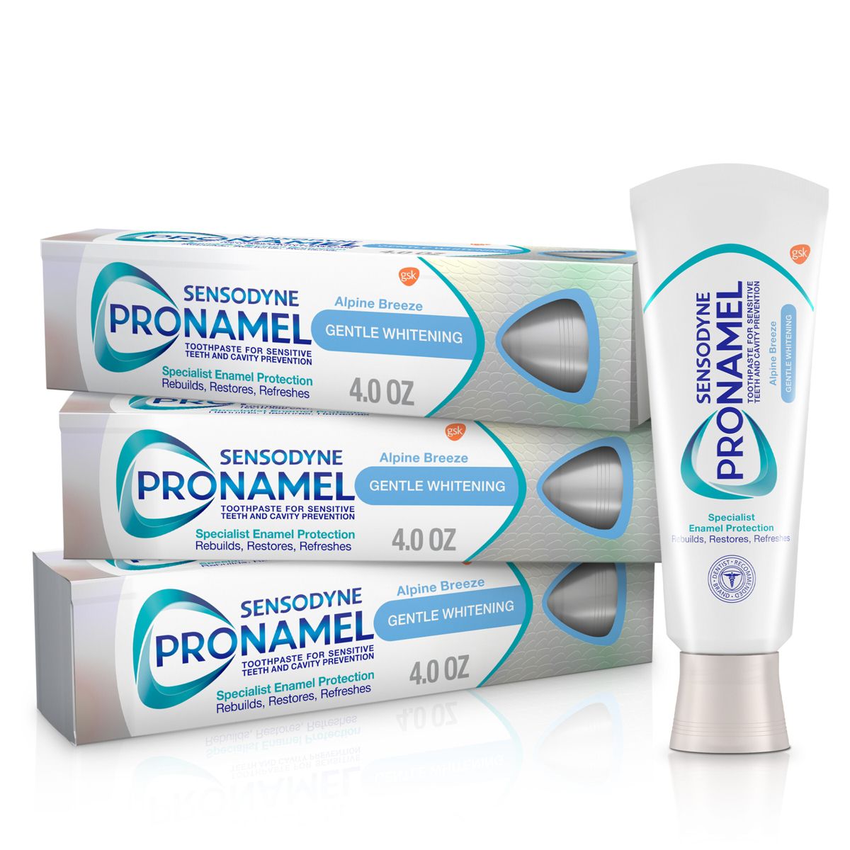 Sensodyne ProNamel Gentle Whitening Toothpaste for Sensitive Teeth - 4oz