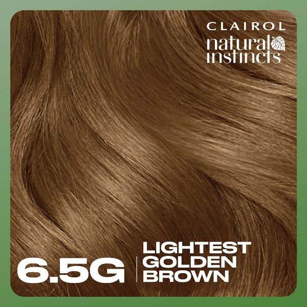 Instincts Clairol Demi Permanent Hair Color Dye Kit Brass Free - 5C Medium Brown, Peppercorn: Ammonia-Free, Contains Vitamin E, Vegan