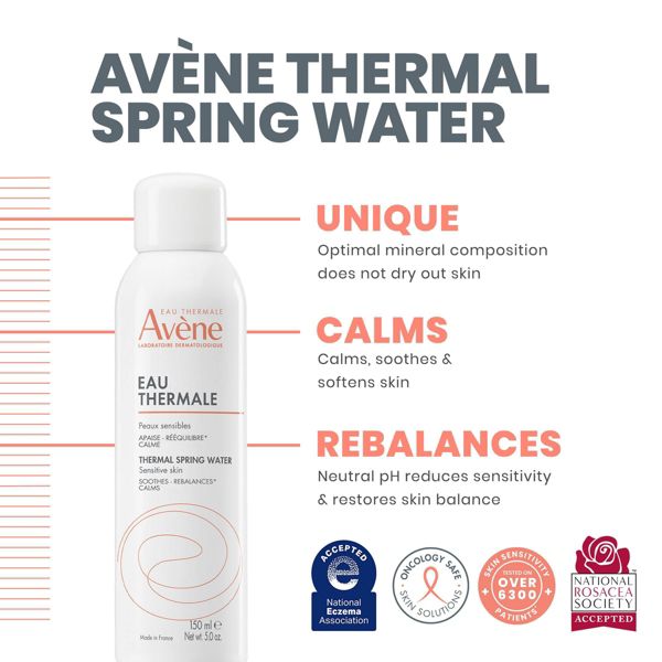 Avene Thermal Spring Water Facial Mist Spray - 10.1 fl oz
