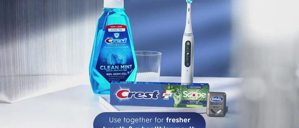 Crest + Scope Complete Whitening Fluoride Toothpaste - Minty Fresh - 5.4oz/2pk