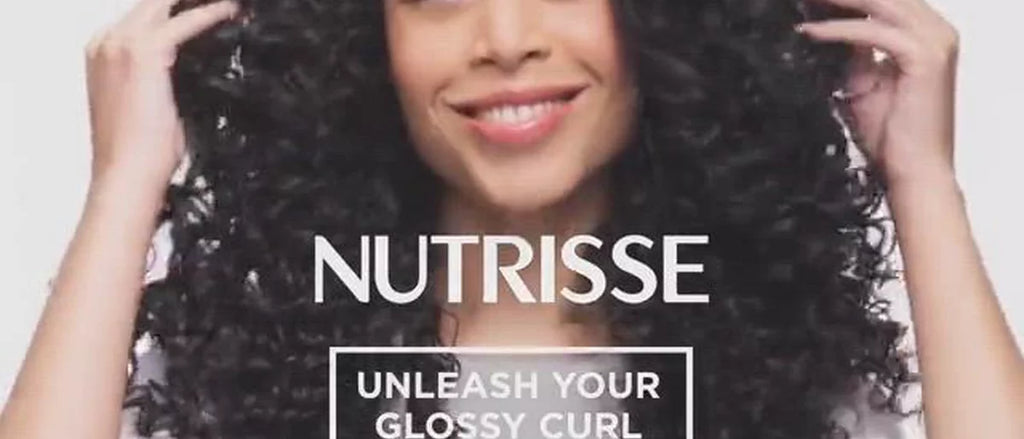 Garnier Nutrisse Curls Permanent Hair Color - CR1 - Glossy Black: Hair Coloring, Contains Vitamin E, With Argan Oil, Includes Conditioner