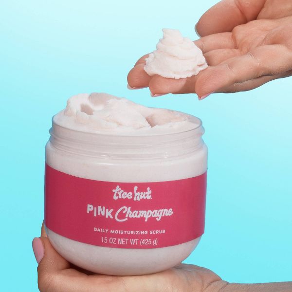 Tree Hut Moisturizing Body Scrub - Pink Champagne - 15oz