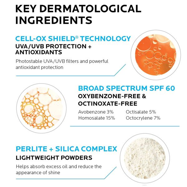 La Roche Posay Anthelios Clear Skin Dry Touch Face Sunscreen for Acne Prone Skin - SPF 60 - 1.7 fl oz