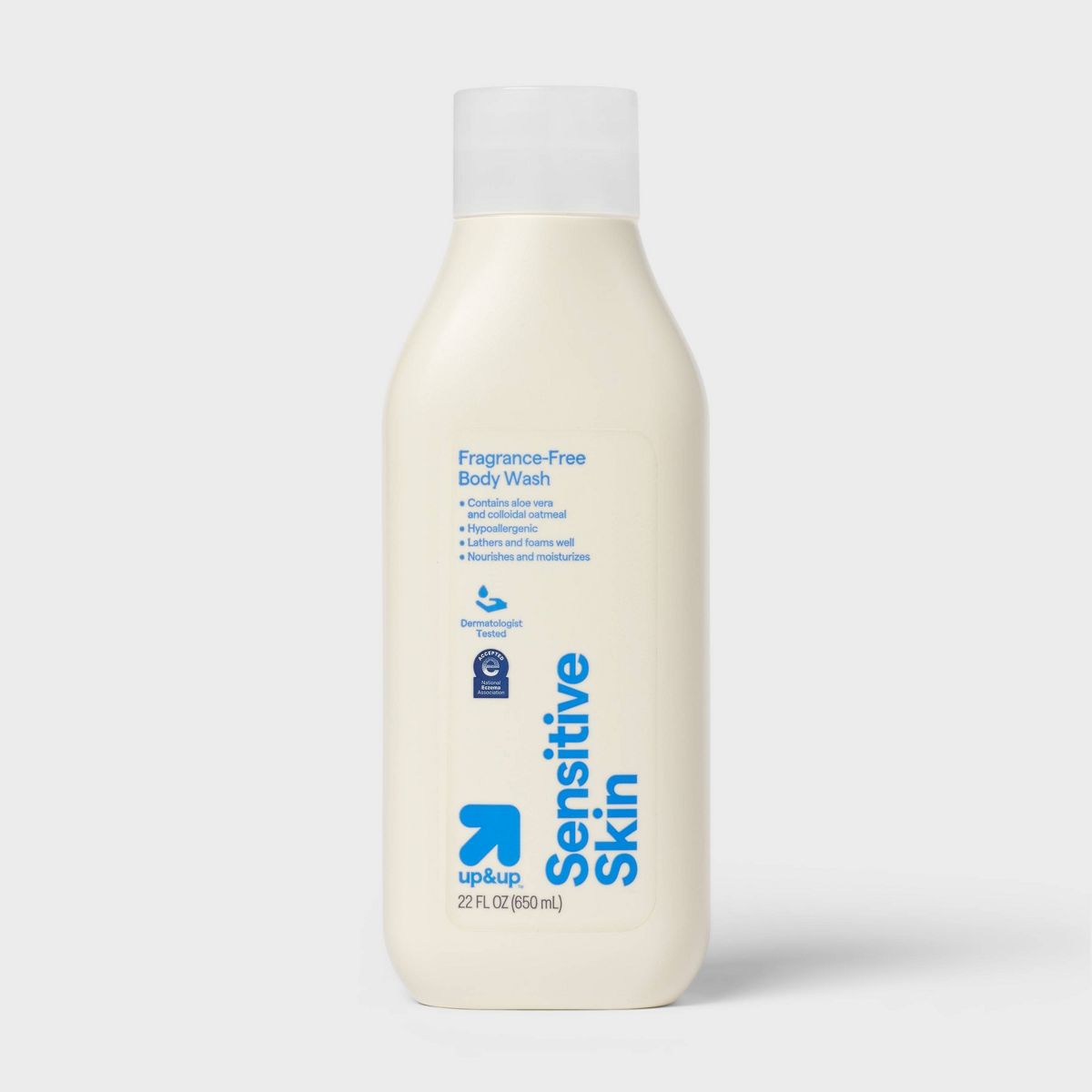 Sensitive Skin Body Wash - Eczema Seal - Fragrance Free - 22 fl oz - up&up™