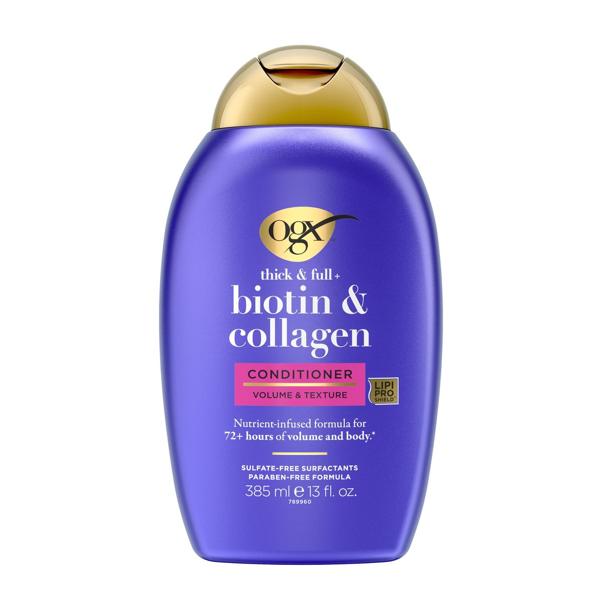 OGX Thick & Full + Biotin & Collagen Volumizing Conditioner for Thin Hair - 13 fl oz