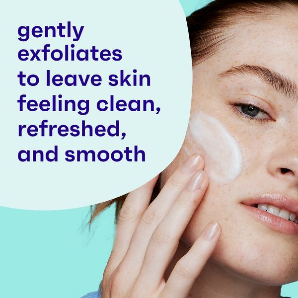 Clean & Clear Oil-Free Deep Action Exfoliating Facial Scrub for Smooth Skin - 7 fl oz