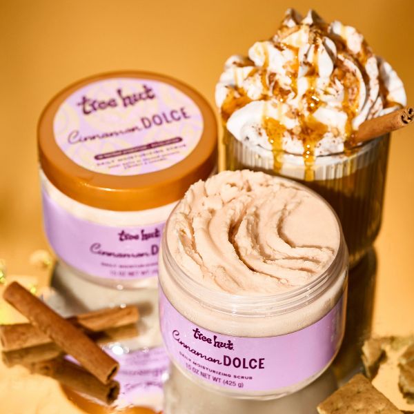 Tree Hut Moisturizing Body Scrub - Cinnamon Dolce - 15oz