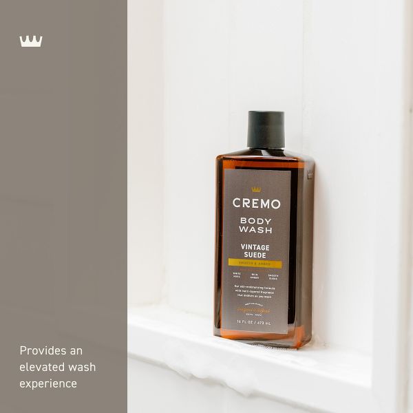 Cremo Vintage Suede Body Wash - 16 fl oz