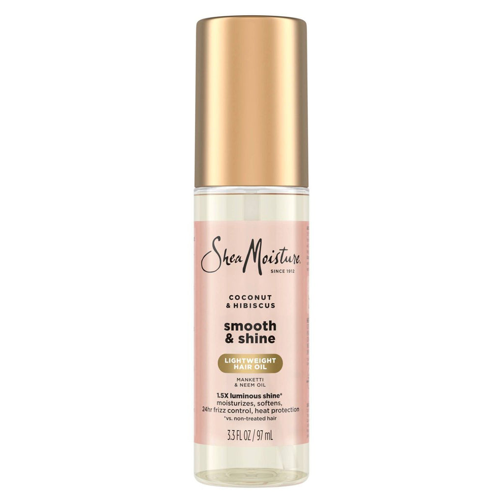 SheaMoisture Coconut and Hibiscus Smooth + Shine Hair Oil - 3.3 fl oz