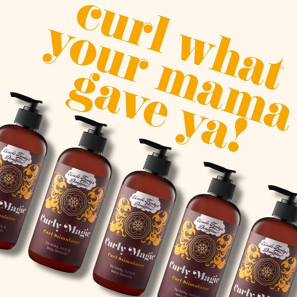 Uncle Funky's Daughter Curly Magic Curl Stimulator - 12 fl oz: Gel, Paraben-Free, Sulfate-Free, Vegan