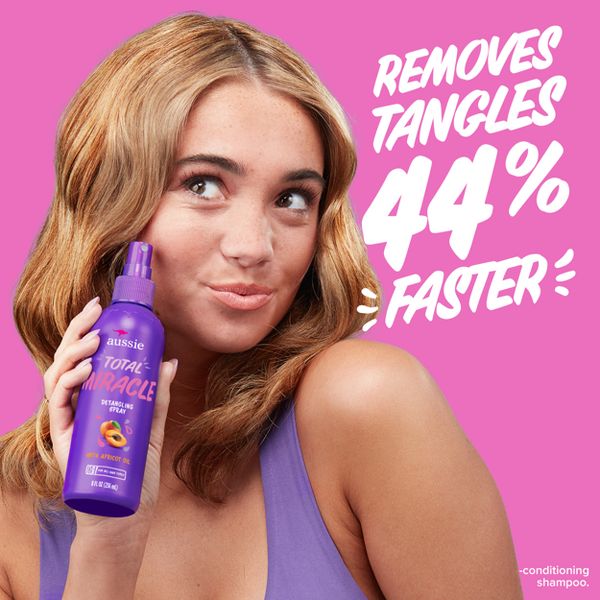 Aussie Total Miracle Sulfate Free Detangler - 8 fl oz