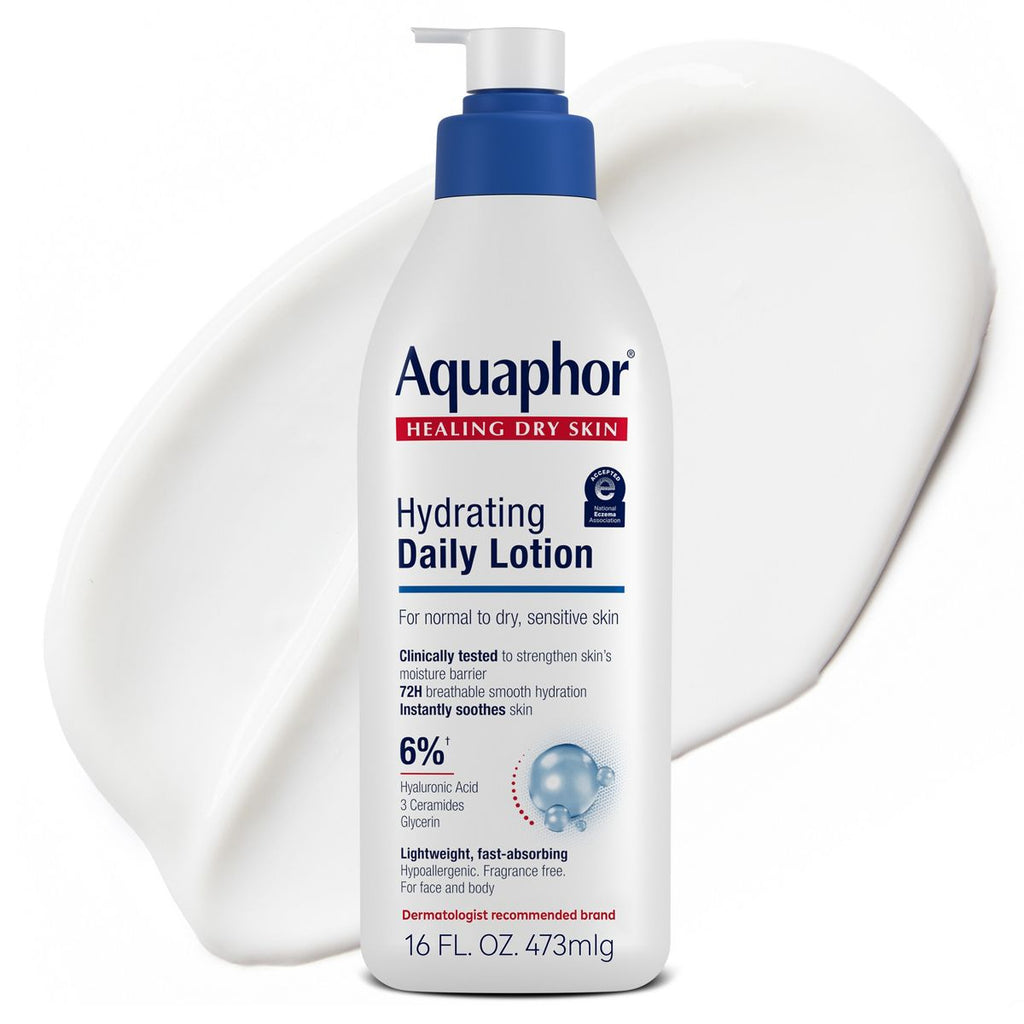 Aquaphor Hydrating Daily Body Lotion Unscented - 16 fl oz