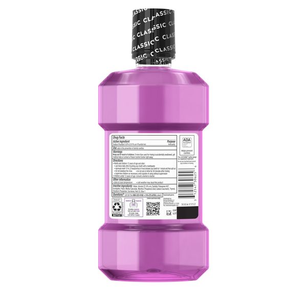 Listerine Total Care Anticavity Fluoride Intense Mouthwash - Mint - 500ml