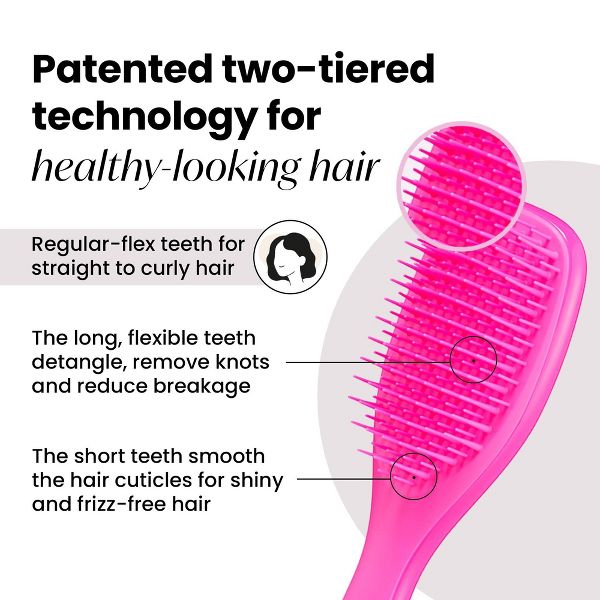 Tangle Teezer Mini Ultimate Detangler Hair Brush - Pink