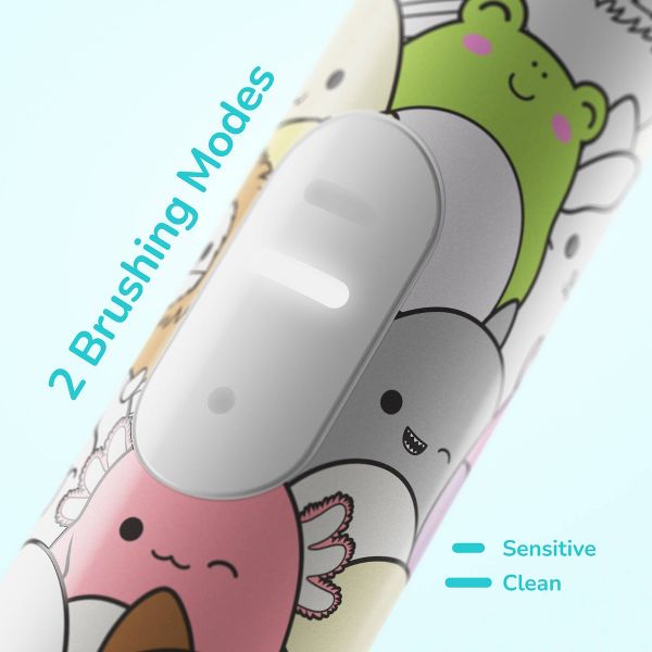 ORDO Sonic Lite Kids Squishmallows Cam & Squad Electric Toothbrush with Brush Head