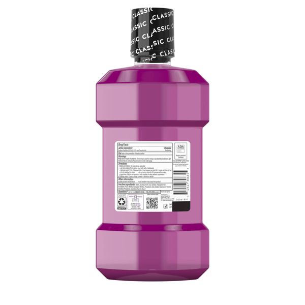 Listerine Total Care Anticavity Fluoride Intense Mouthwash - Mint - 1L