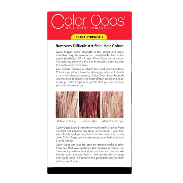 Color Oops Extra Strength Hair Color Remover - 4 fl oz