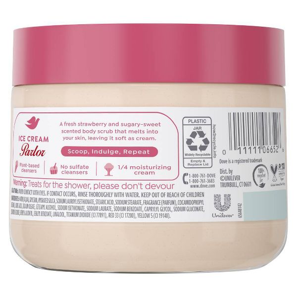 Dove Beauty Body Scrub - Strawberry Swirl - 15oz