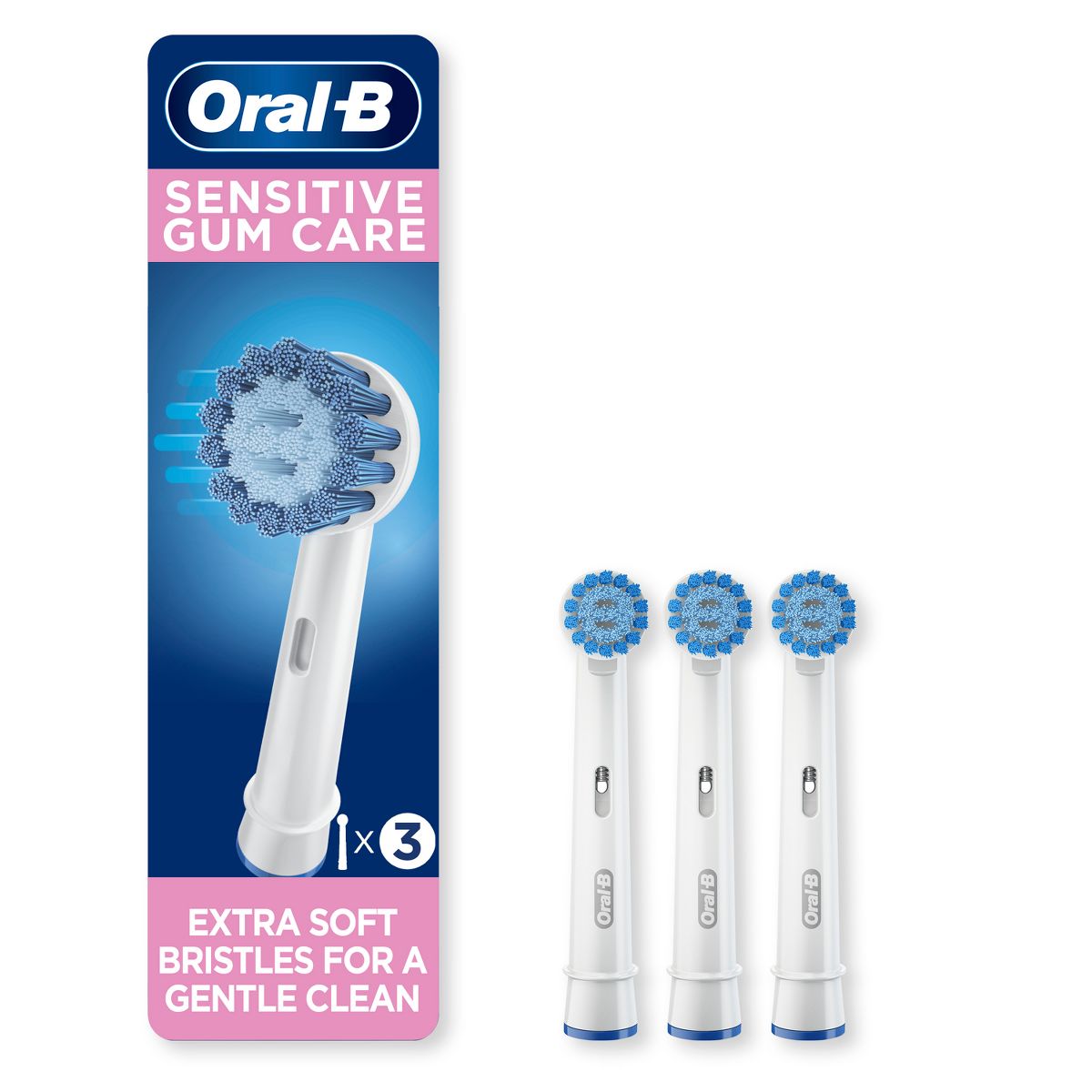 Oral-B Sensitive Gum Care Electric Toothbrush Replacement Brush Heads