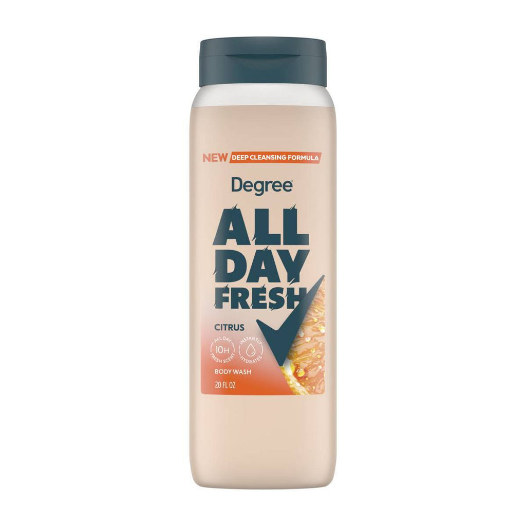 Degree All Day Fresh Body Wash - Citrus - 20 fl oz