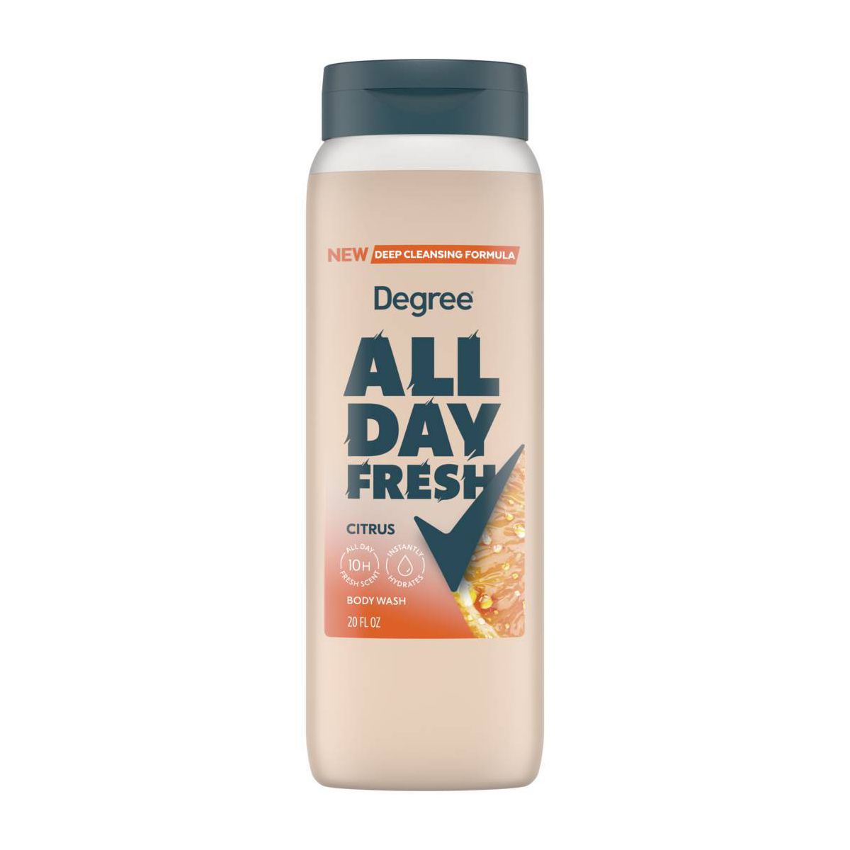 Degree All Day Fresh Body Wash - Citrus - 20 fl oz