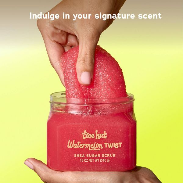 Tree Hut Watermelon Twist Shea Sugar Body Scrub - 18oz