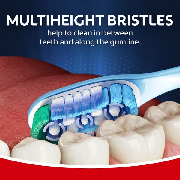 Colgate 360 Deep Clean Manual Toothbrush - Medium - 4ct